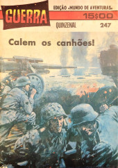 Guerra -247- Calem os canhões!