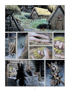Extrait de Thorgal (Les mondes de) - Louve -6- La reine des Alfes noirs