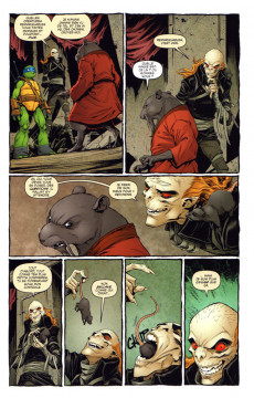 Extrait de Teenage Mutant Ninja Turtles - Les Tortues Ninja (HiComics) -5- Les fous, les monstres et les marginaux