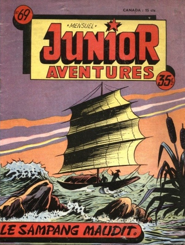 Couverture de Junior (Aventures) -69- Le sampang maudit