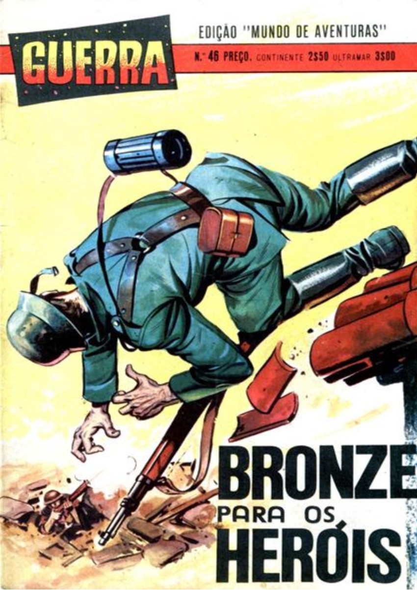 Couverture de Guerra -46- Bronze para os heróis